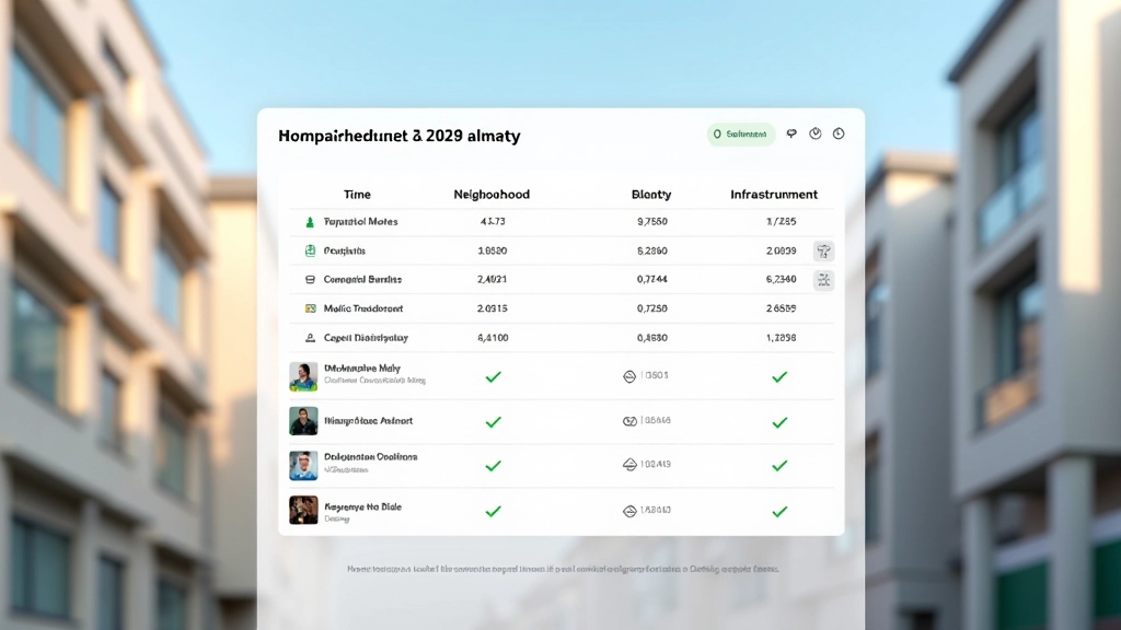 Инструмент сравнения районов